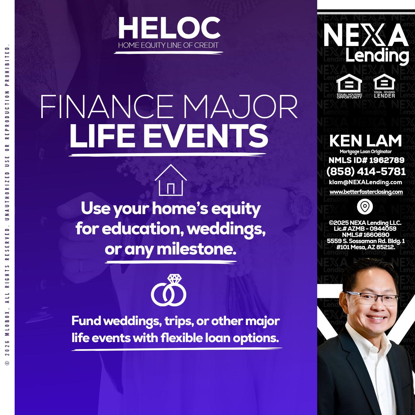 HELOC - Ken Lam -Mortgage Loan Officer