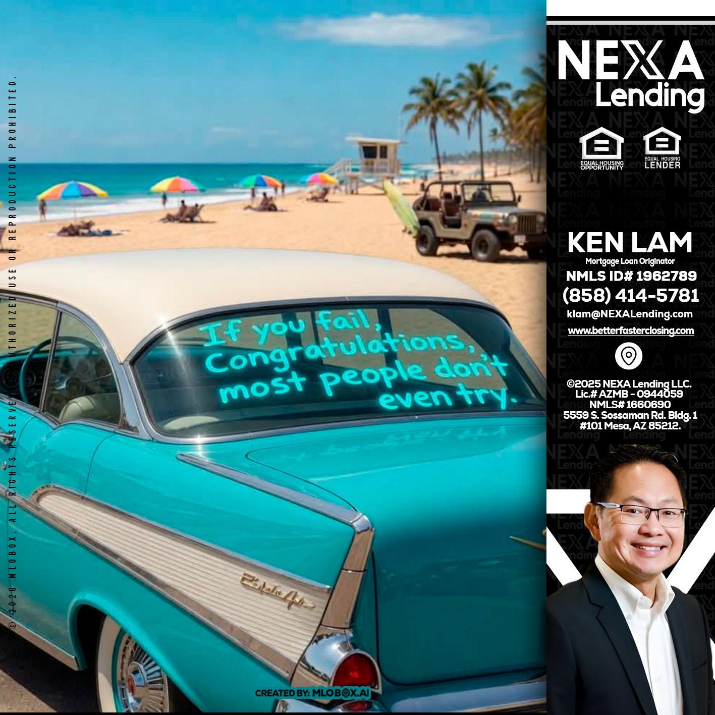 if you - Ken Lam -Mortgage Loan Officer