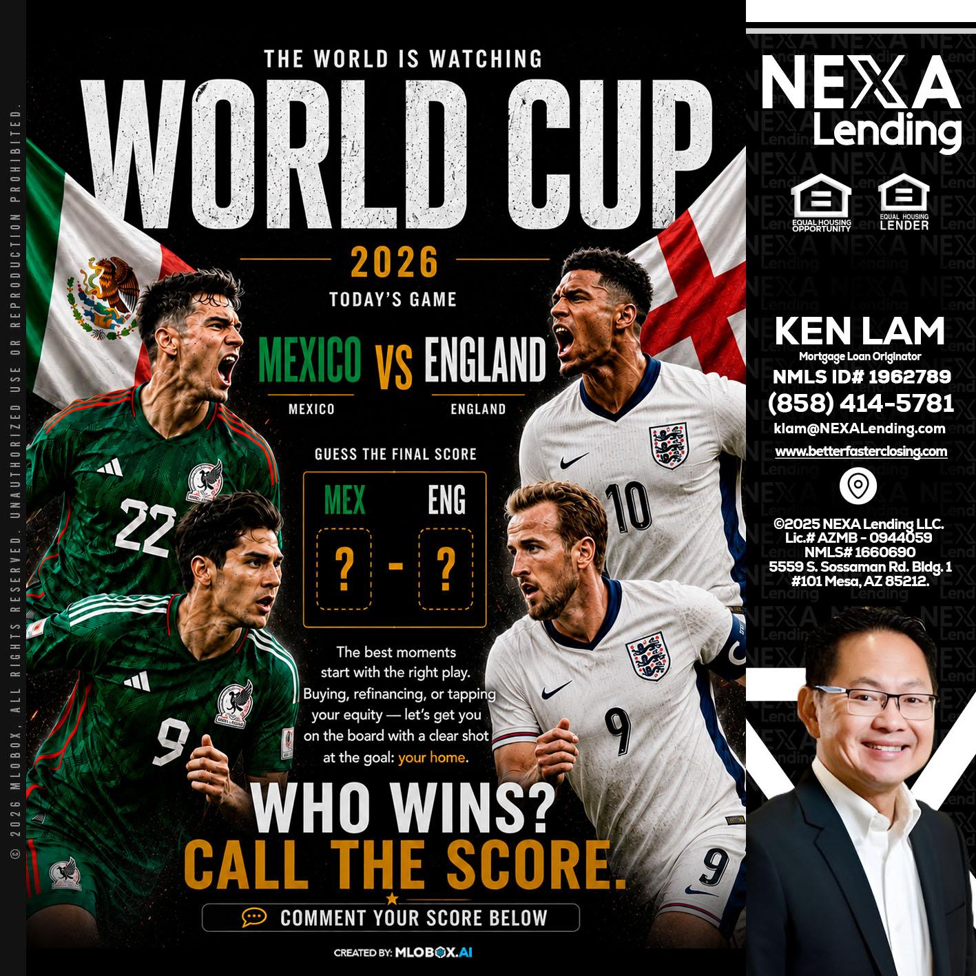 WHO'S WIN - Ken Lam -Mortgage Loan Officer