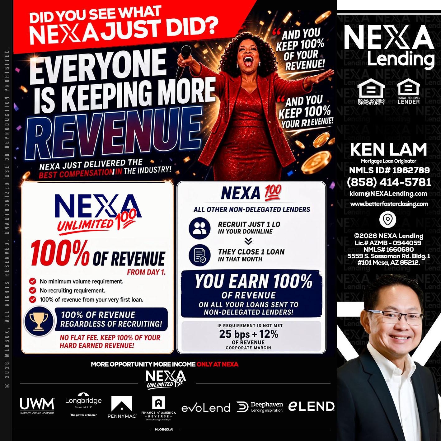EVERYONE IS KEEPING - Ken Lam -Mortgage Loan Officer