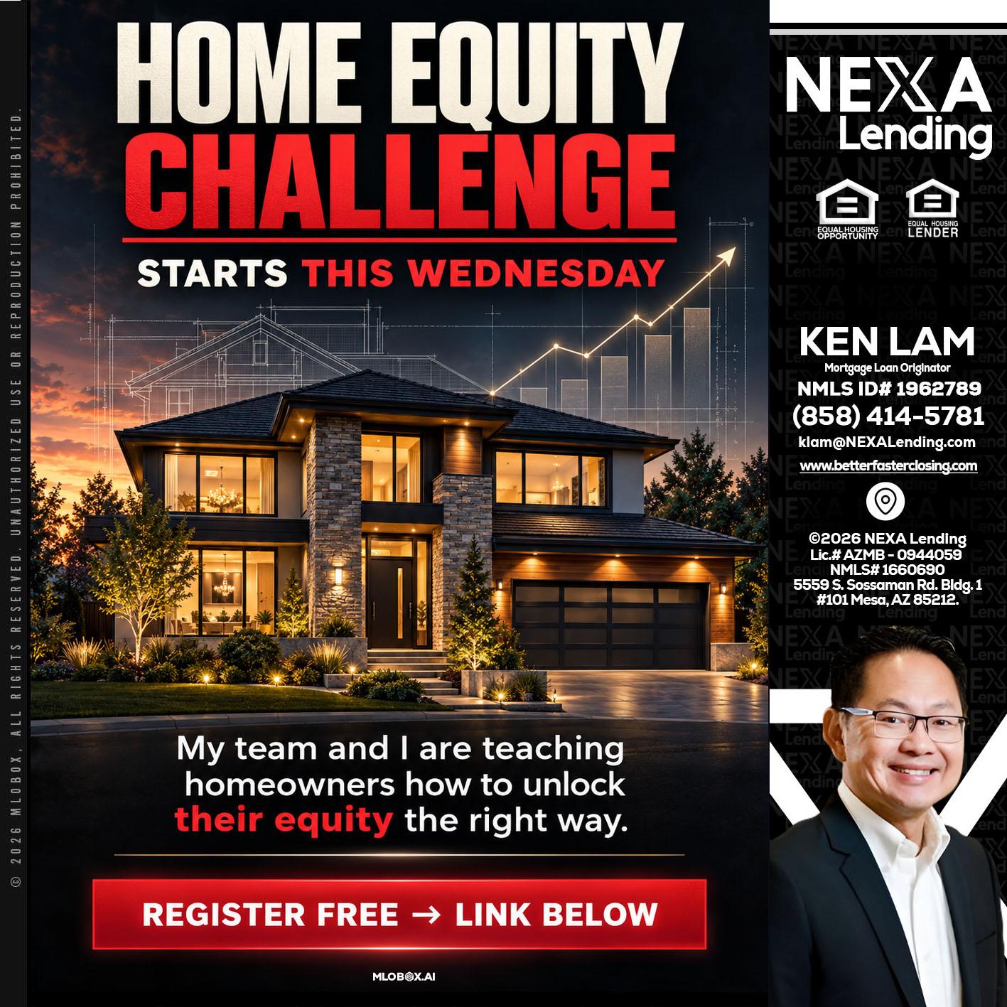 HOME EQUITY - Ken Lam -Mortgage Loan Officer