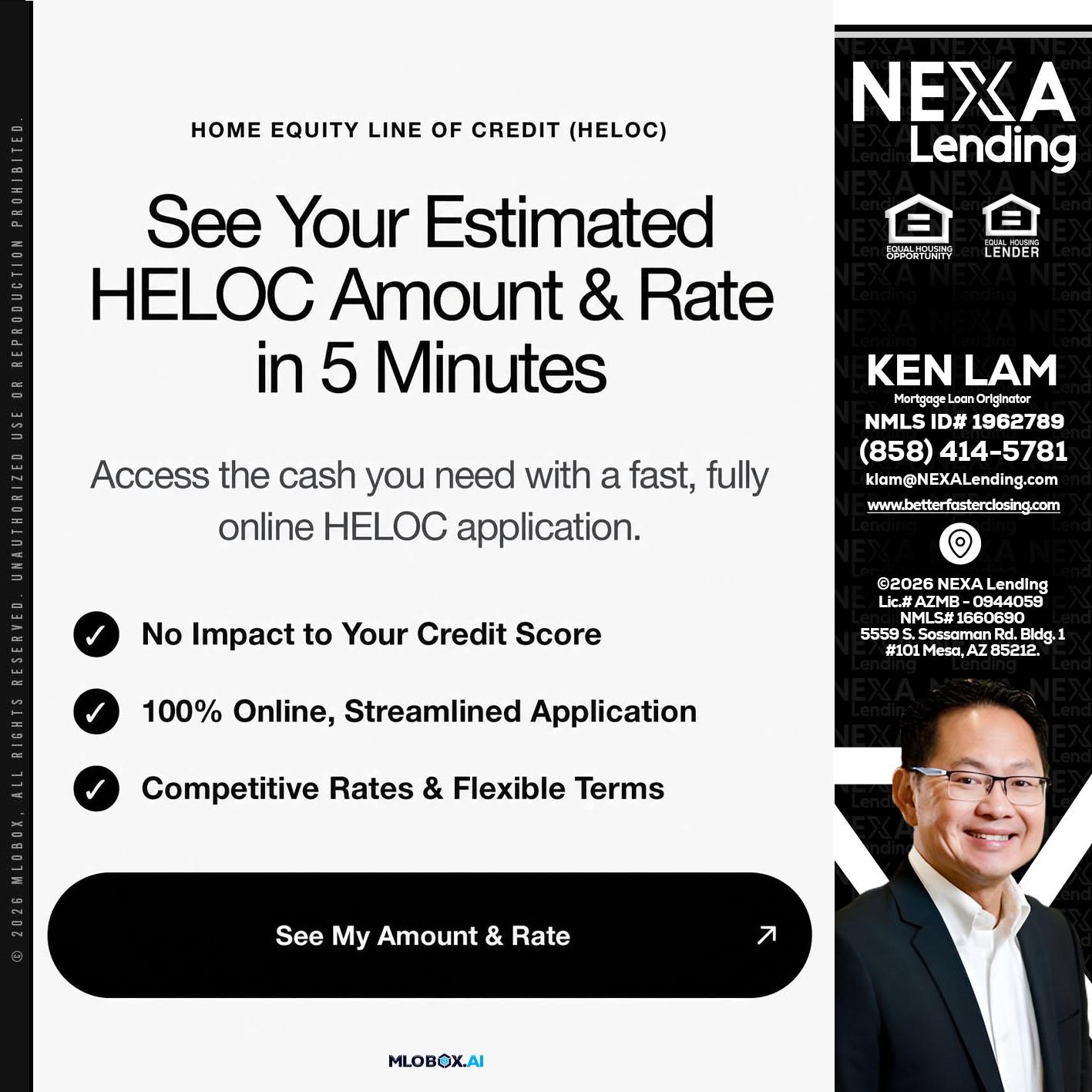 HELOC - Ken Lam -Mortgage Loan Officer