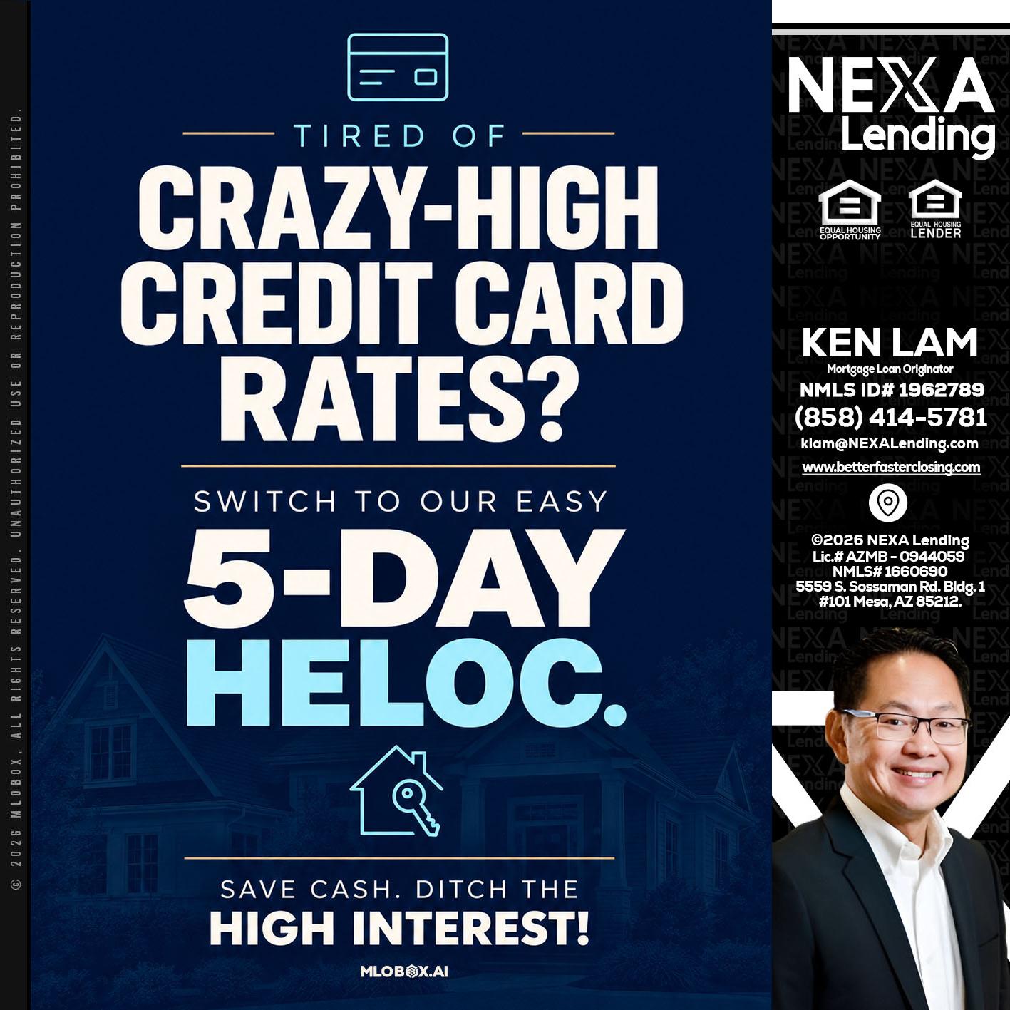 crazy high - Ken Lam -Mortgage Loan Officer
